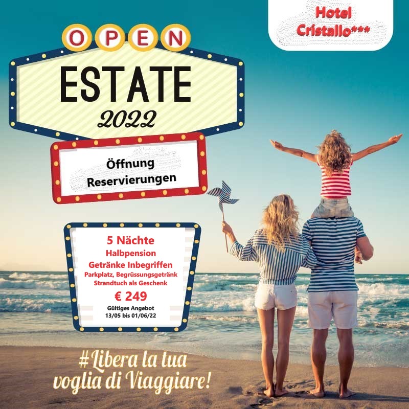 Promo Sommer 2022 - Hotel Cristallo Lignano