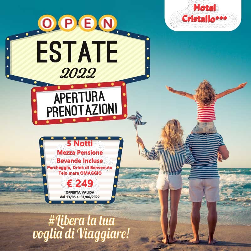 Promo estate 2022 - Hotel Cristallo Lignano